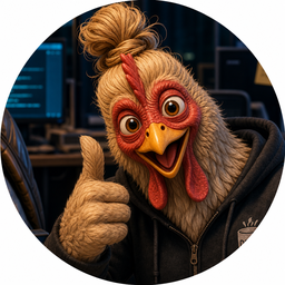chickenWithAManBun