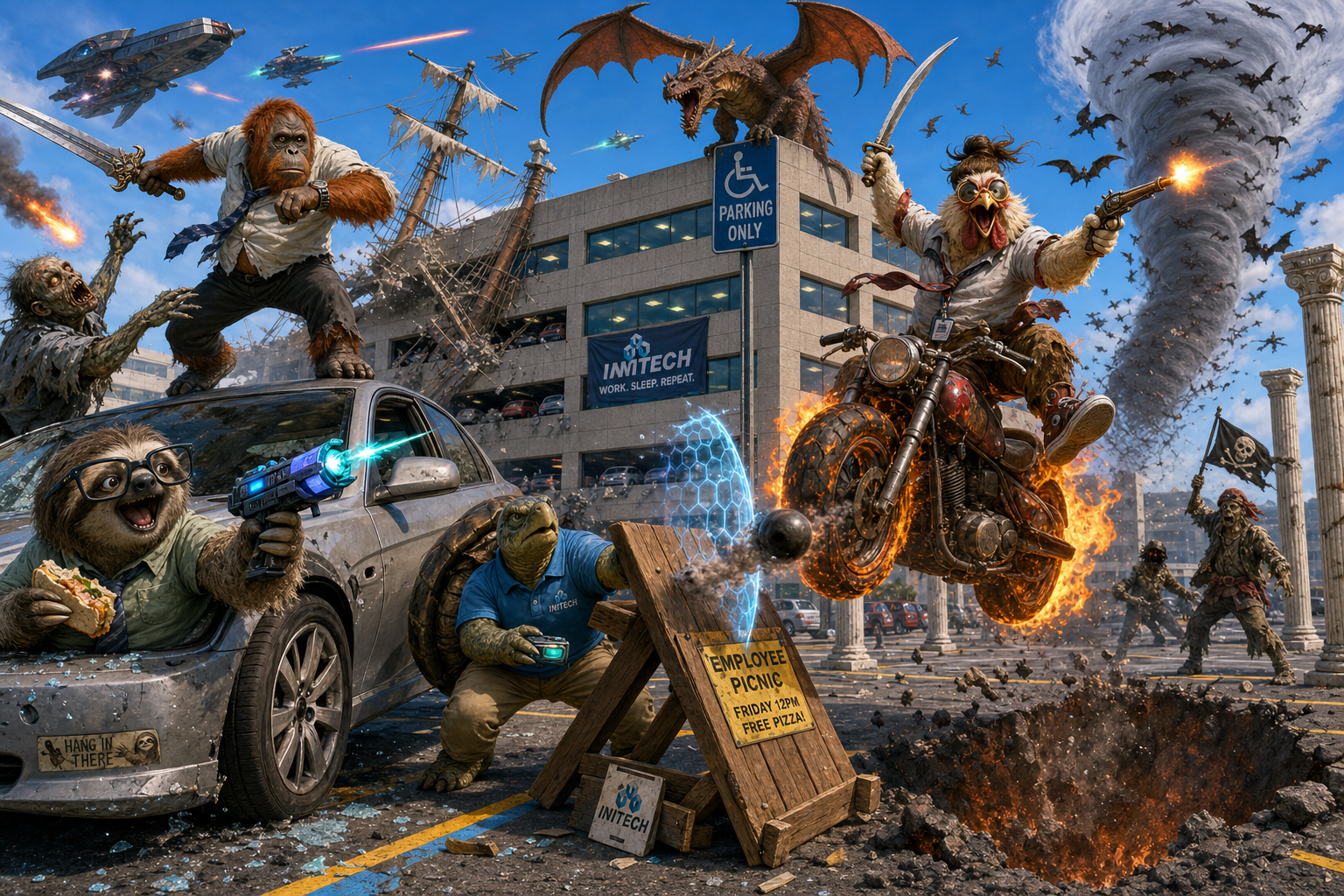 The Parking Lot Battle